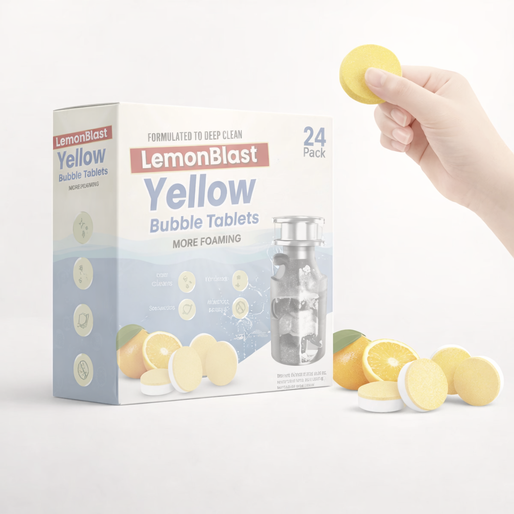 LemonBlast Yellow Bubble Tablets (24pc)